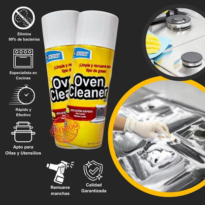 OVEN CLEANER - ESPUMA QUITA GRASA